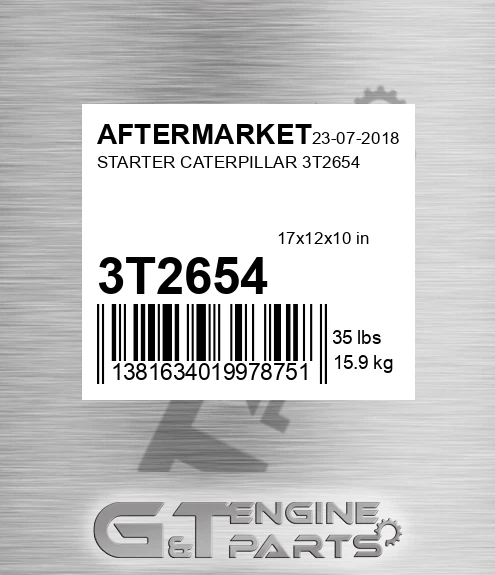 3T2654 Starter Caterpillar