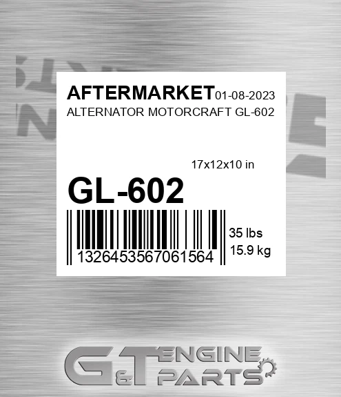 GL-602 Alternator Motorcraft Gl-602