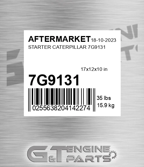7G9131 Starter Caterpillar