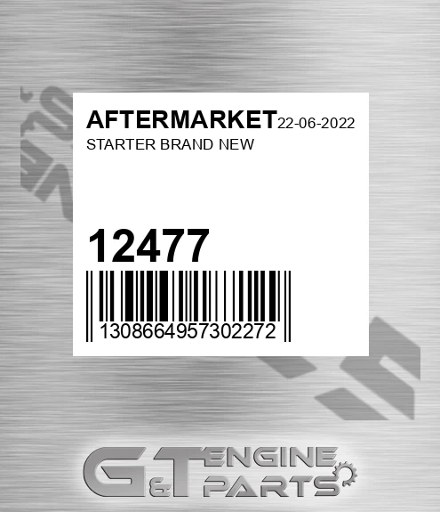 12477 Starter Brand New