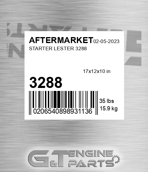 3288 Starter Lester for AFTERMARKET