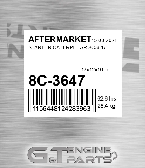 8C-3647 Starter Caterpillar for AFTERMARKET