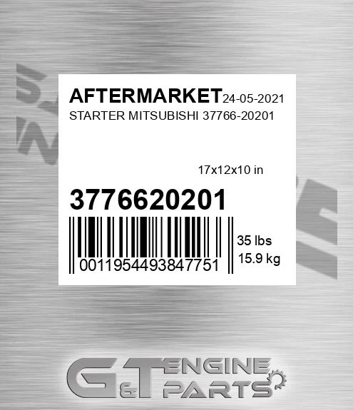 3776620201 Starter Mitsubishi for AFTERMARKET