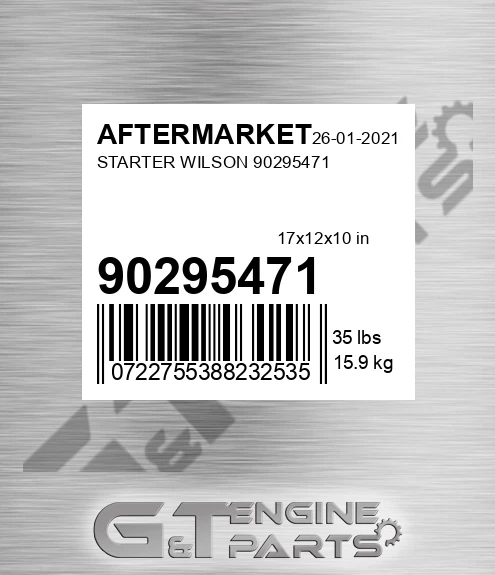 90295471 Starter Wilson 90295471 for AFTERMARKET