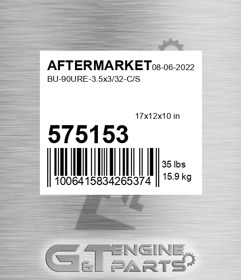 575-153 Bu-90ure-3.5x3/32-c/s for AFTERMARKET