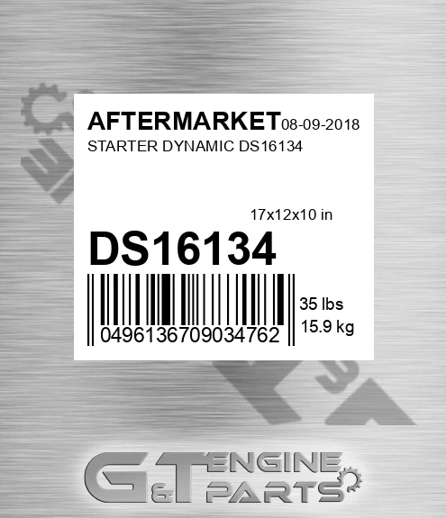 DS16134 Starter Dynamic for AFTERMARKET