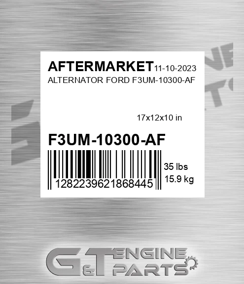 F3UM-10300-AF Alternator Ford F3um-10300-af for AFTERMARKET