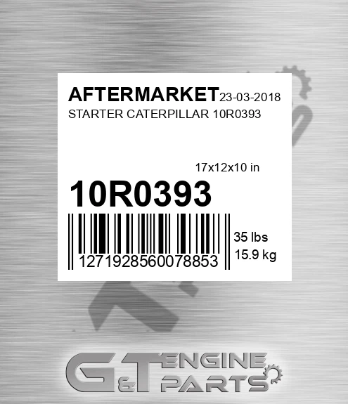 10R0393 Starter Caterpillar