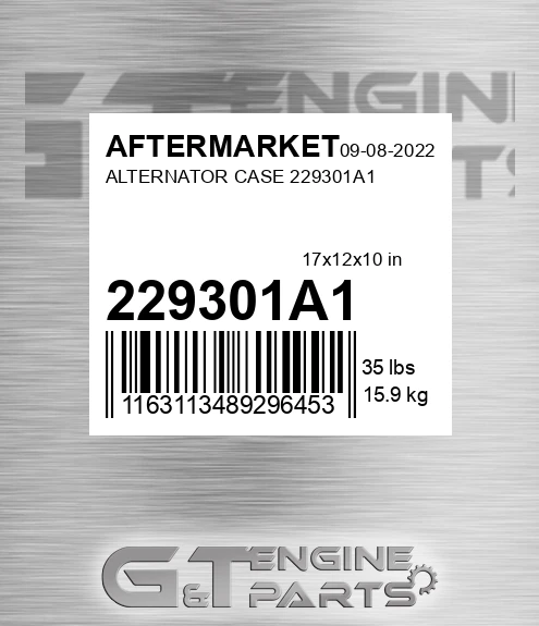 229301A1 Alternator Case