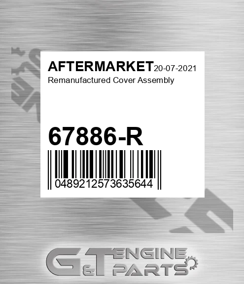 67886-R Remanufactured Cover Assembly for AFTERMARKET