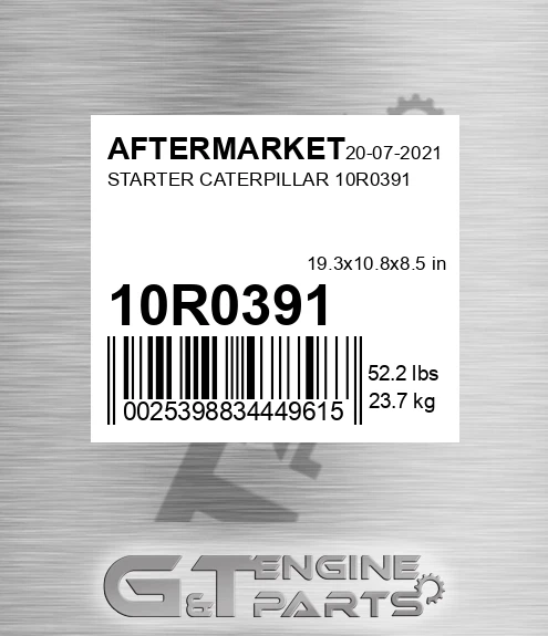 10R0391 Starter Caterpillar