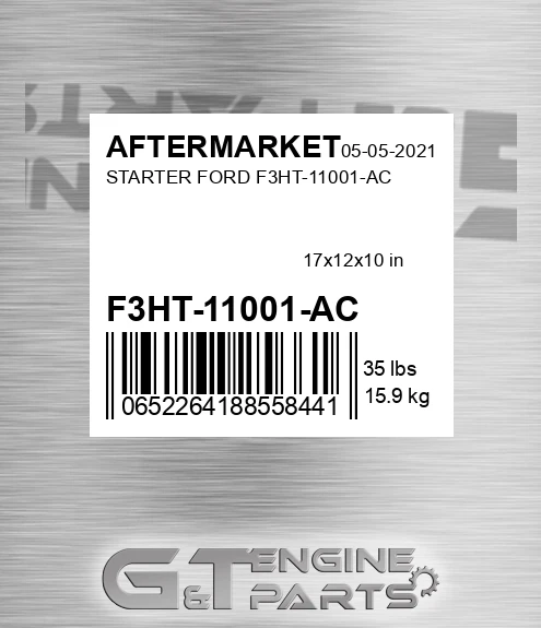 F3HT-11001-AC Starter Ford F3ht-11001-ac for AFTERMARKET