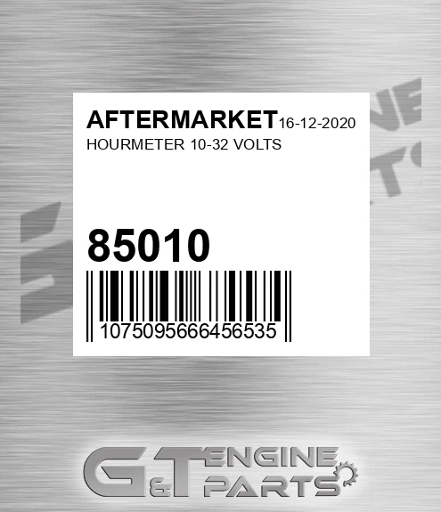 85010 Hourmeter 10-32 Volts