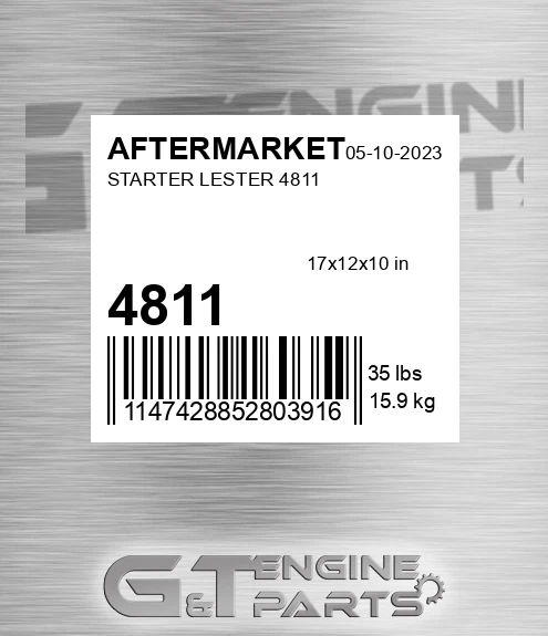 4811 Starter Lester for AFTERMARKET