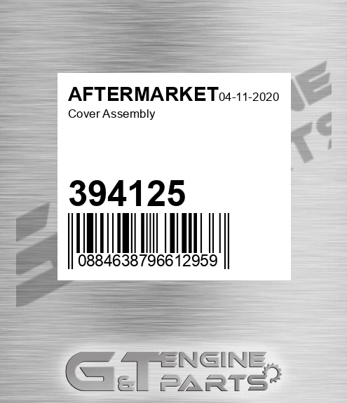 394125 Cover Assembly for AFTERMARKET