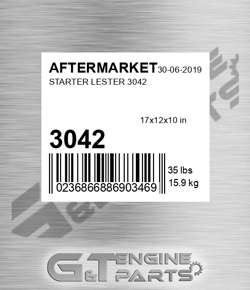 3042 Starter Lester for AFTERMARKET