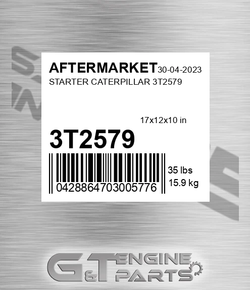 3T2579 Starter Caterpillar for AFTERMARKET