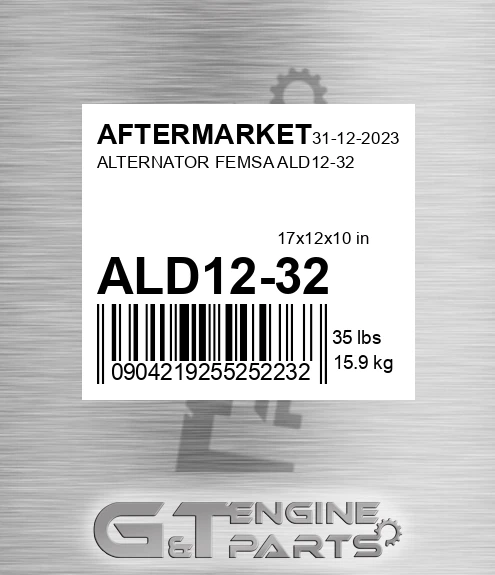 ALD12-32 Alternator Femsa Ald12-32 for AFTERMARKET