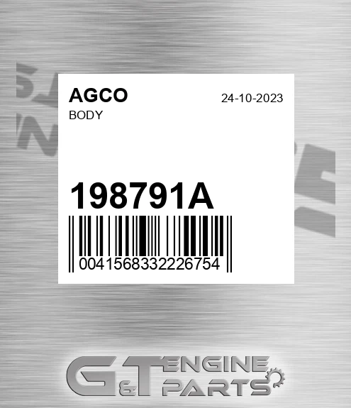 198791A Body for AGCO