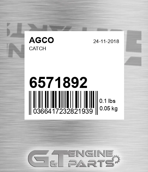 6571892 AGCO Catch