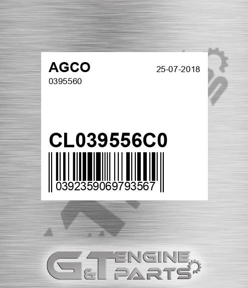CL039556C0 0395560 for AGCO
