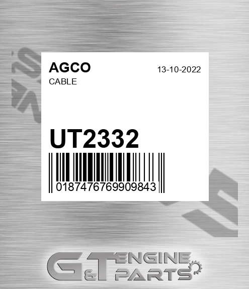 UT2332 AGCO Cable