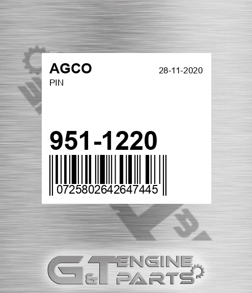 951-1220 Pin