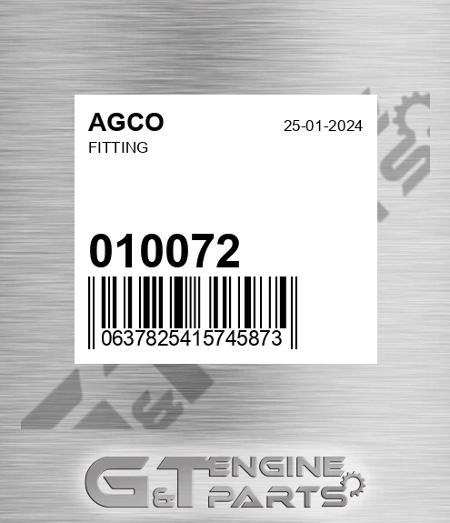 010072 Fitting