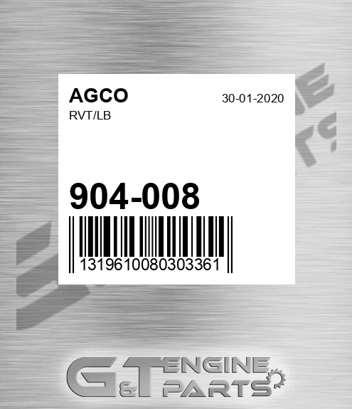 904-008 Rvt/lb
