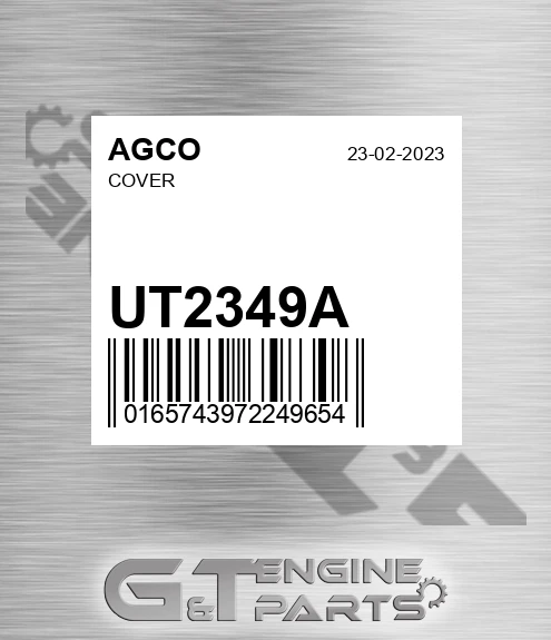 UT2349A AGCO Cover