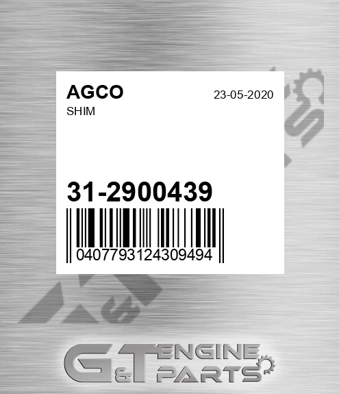 31-2900439 Shim for AGCO