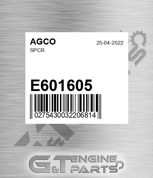 E601605 Spcr
