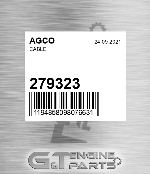 279323 AGCO Cable
