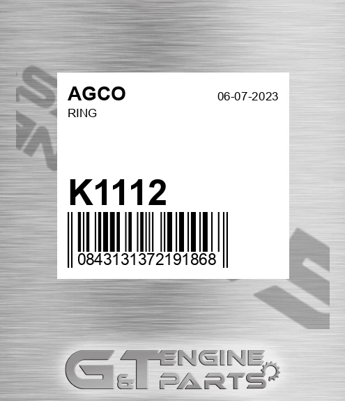 K1112 AGCO Ring