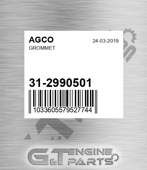 31-2990501 Grommet for AGCO