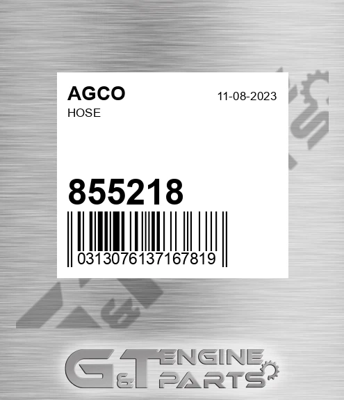 855218 AGCO Hose