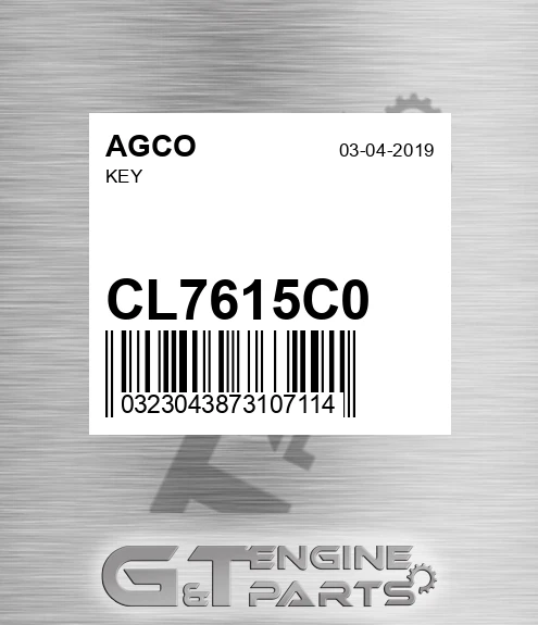 CL7615C0 Key