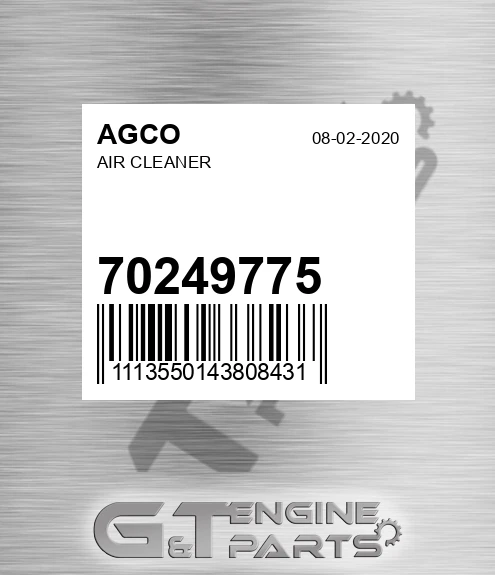 70249775 Air Cleaner for AGCO