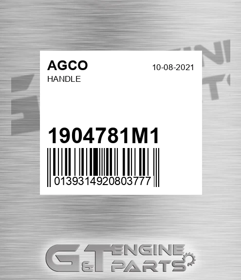 1904781M1 Handle for AGCO