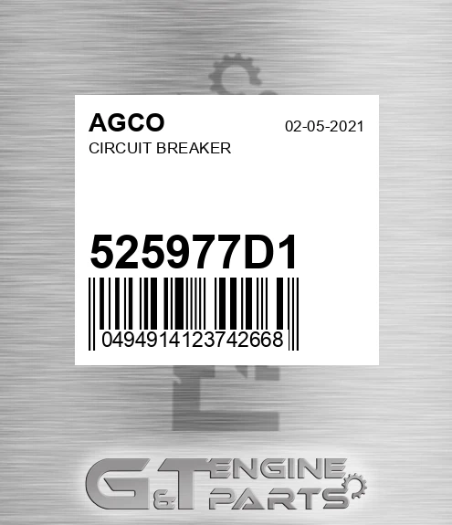 525977D1 Circuit Breaker