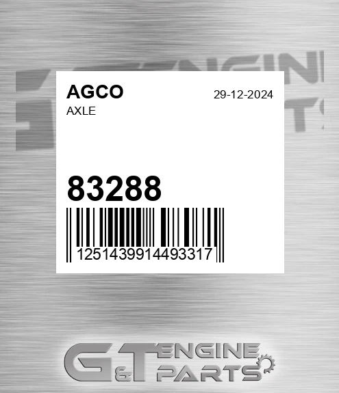 83288 Axle
