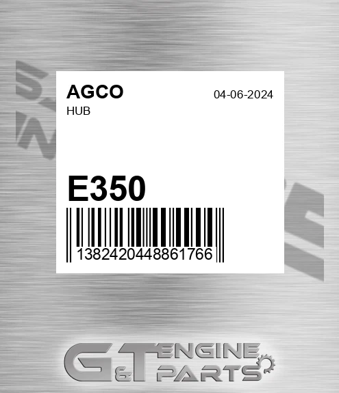 E350 AGCO Hub