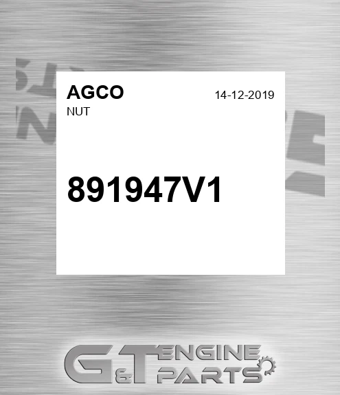 891947V1 Nut for AGCO