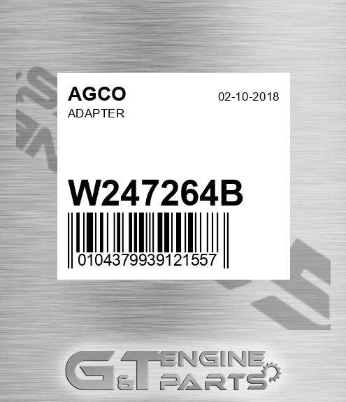 W247264B Adapter for AGCO