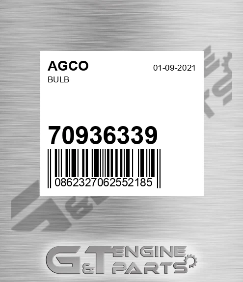 70936339 AGCO Bulb