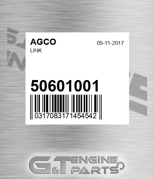 50601001 Link for AGCO