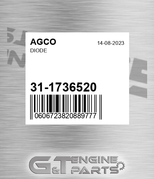 31-1736520 Diode for AGCO