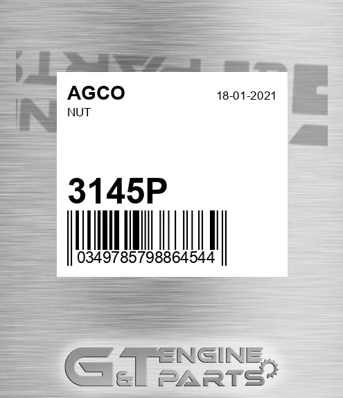 3145P AGCO Nut