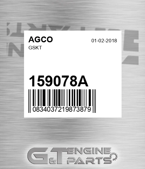 159078A AGCO Gskt