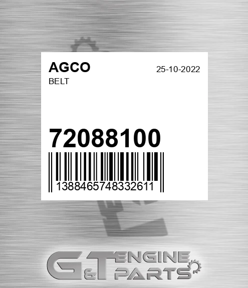 72088100 AGCO Belt